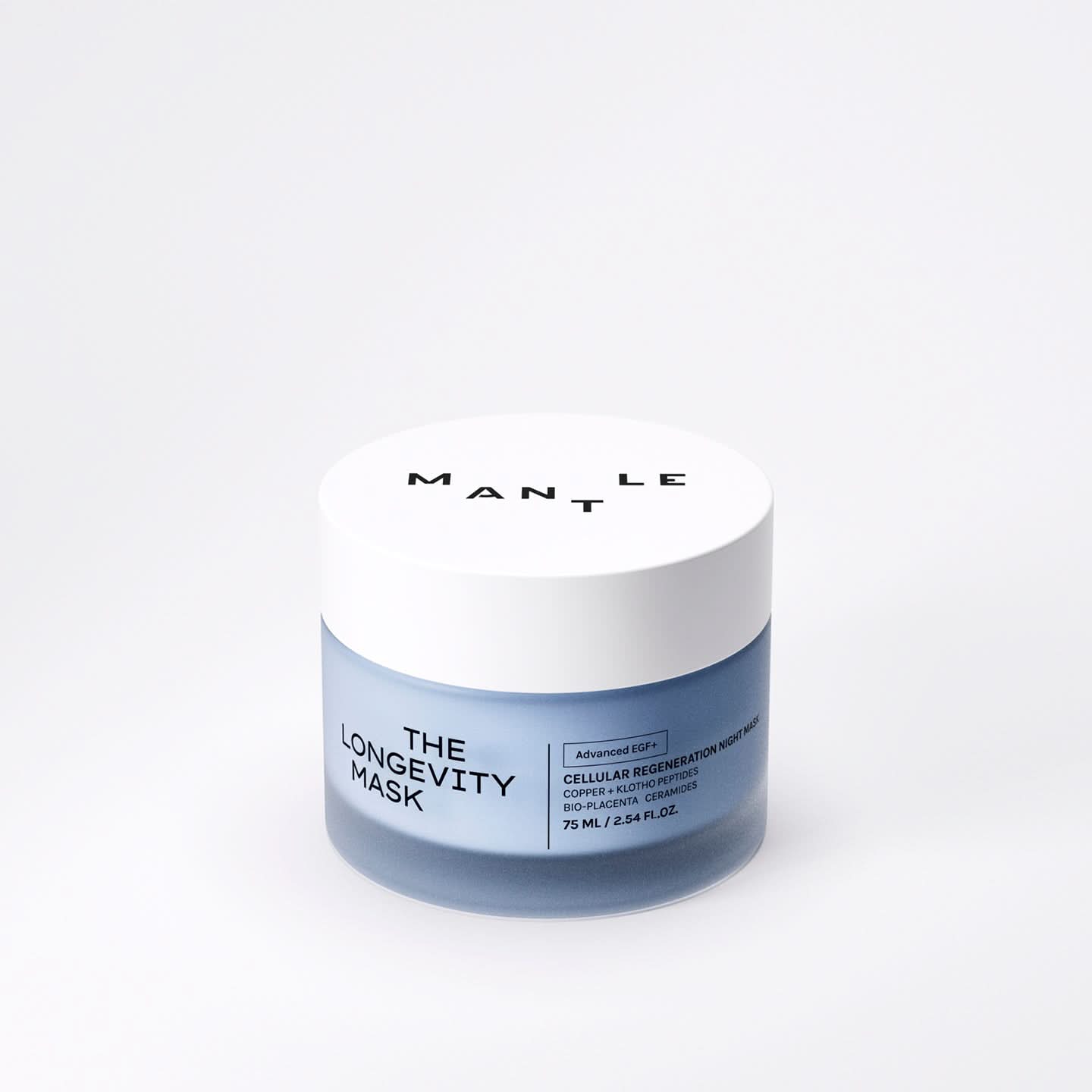 The Longevity Mask | Cellular regeneration EGF+ mask | MANTLE